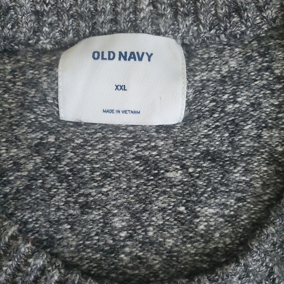 Old Navy Mens Gray Sweater Sz XXL - Picture 3 of 6